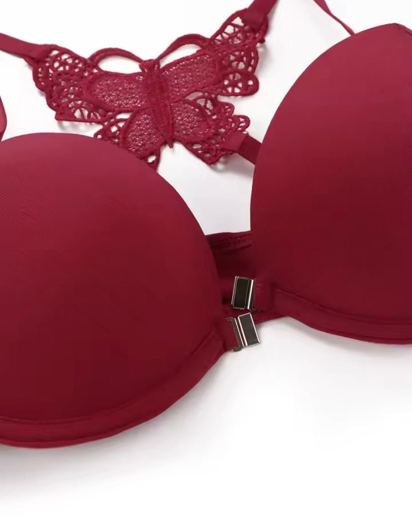 NUGGY THIN PAD PUSH UP BRA SET