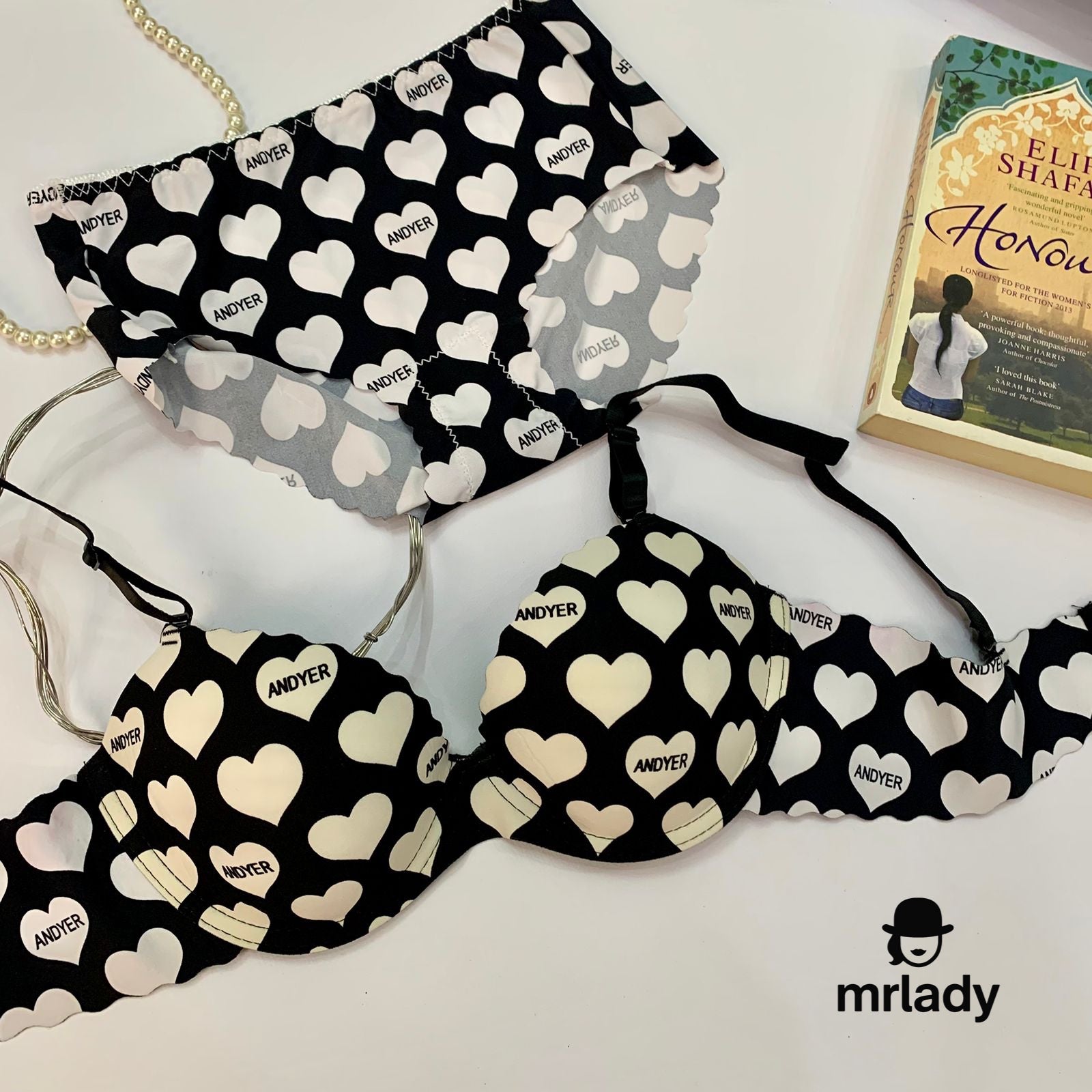 ROGER THIN PAD BRA SET V6