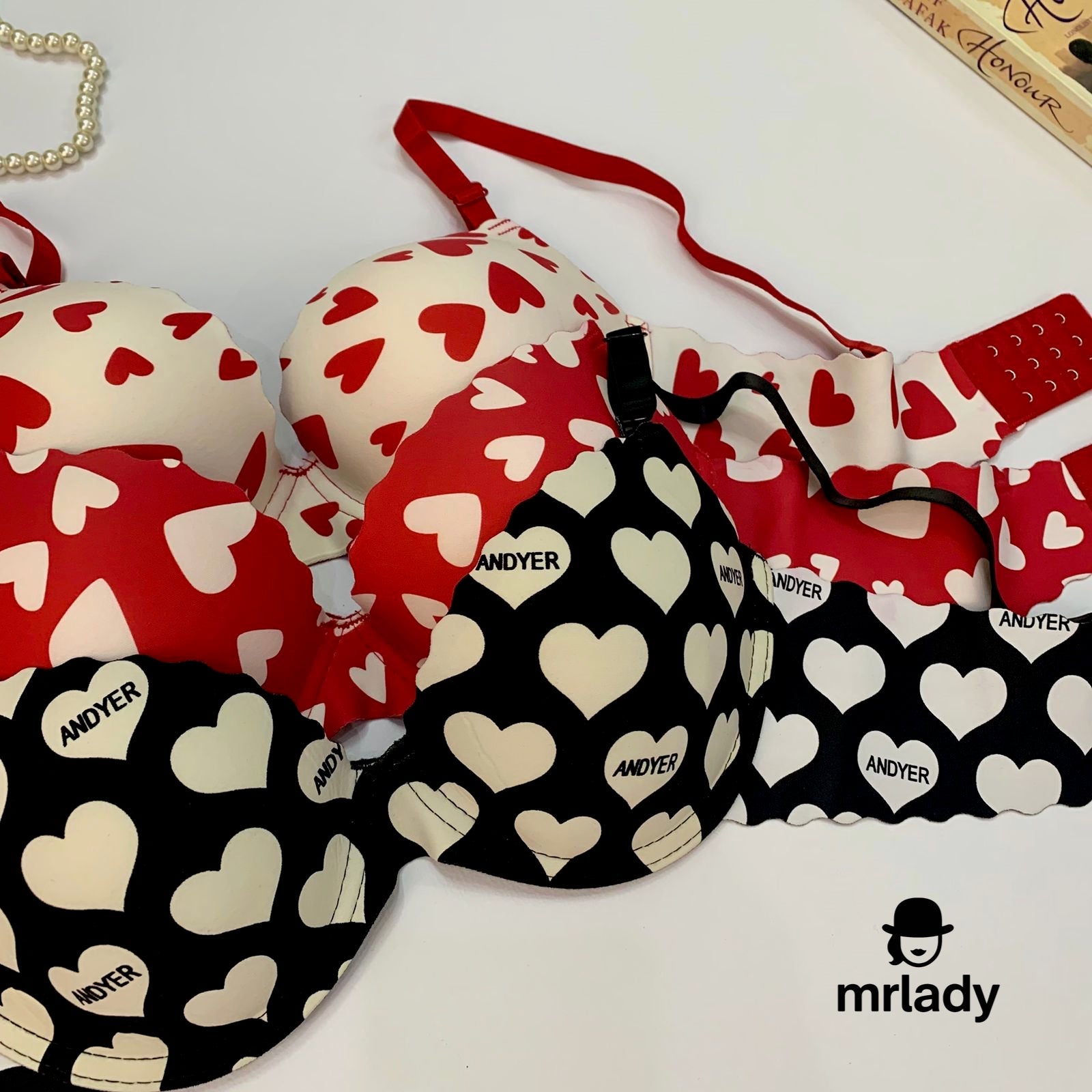 ROGER THIN PAD BRA SET V6