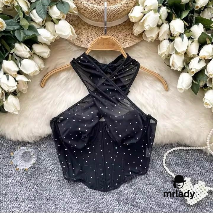 WRAP AROUND CORSET BRA
