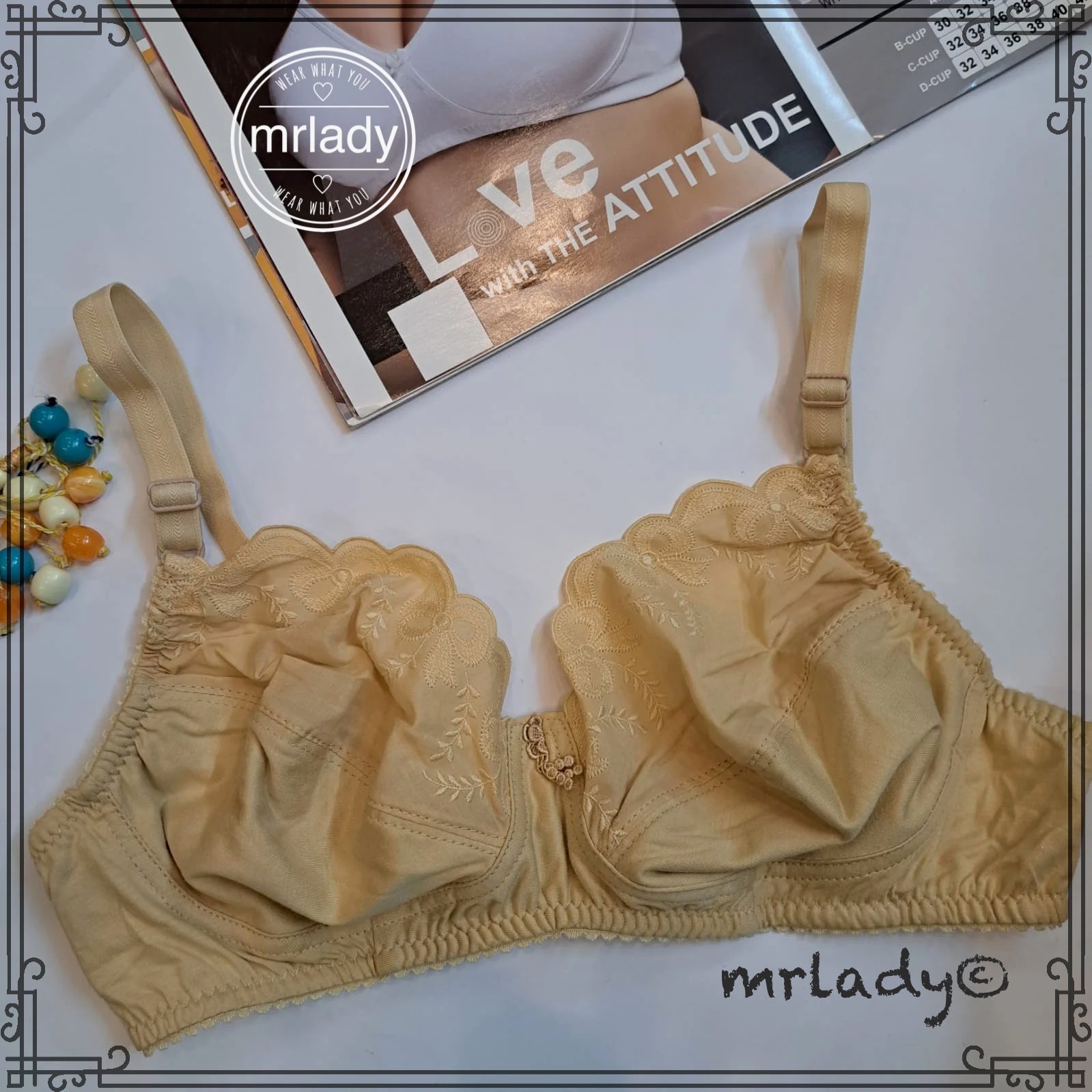 HIGH QUALITY SOFT COTTON BRA( Thailand import)