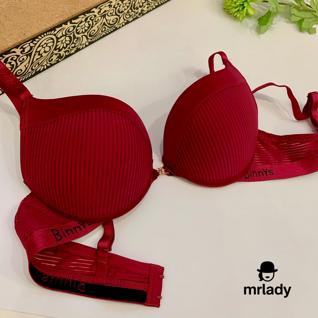 BINNYS SOFT PUSH UP BRA