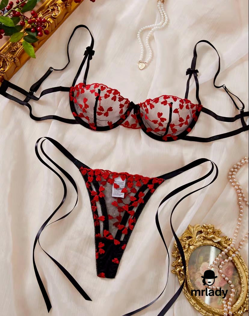 FORBES SUMMER NET BRA SET