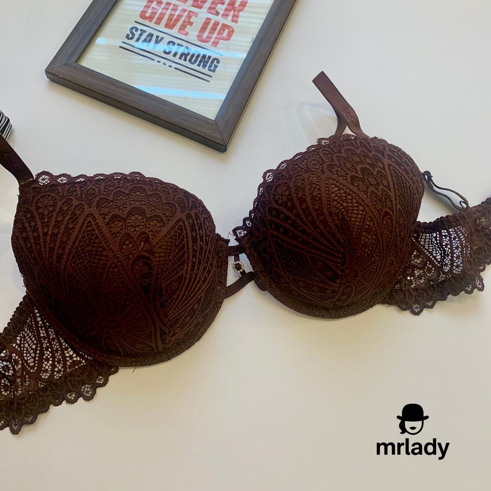 WAFFLE THIN PAD BRA