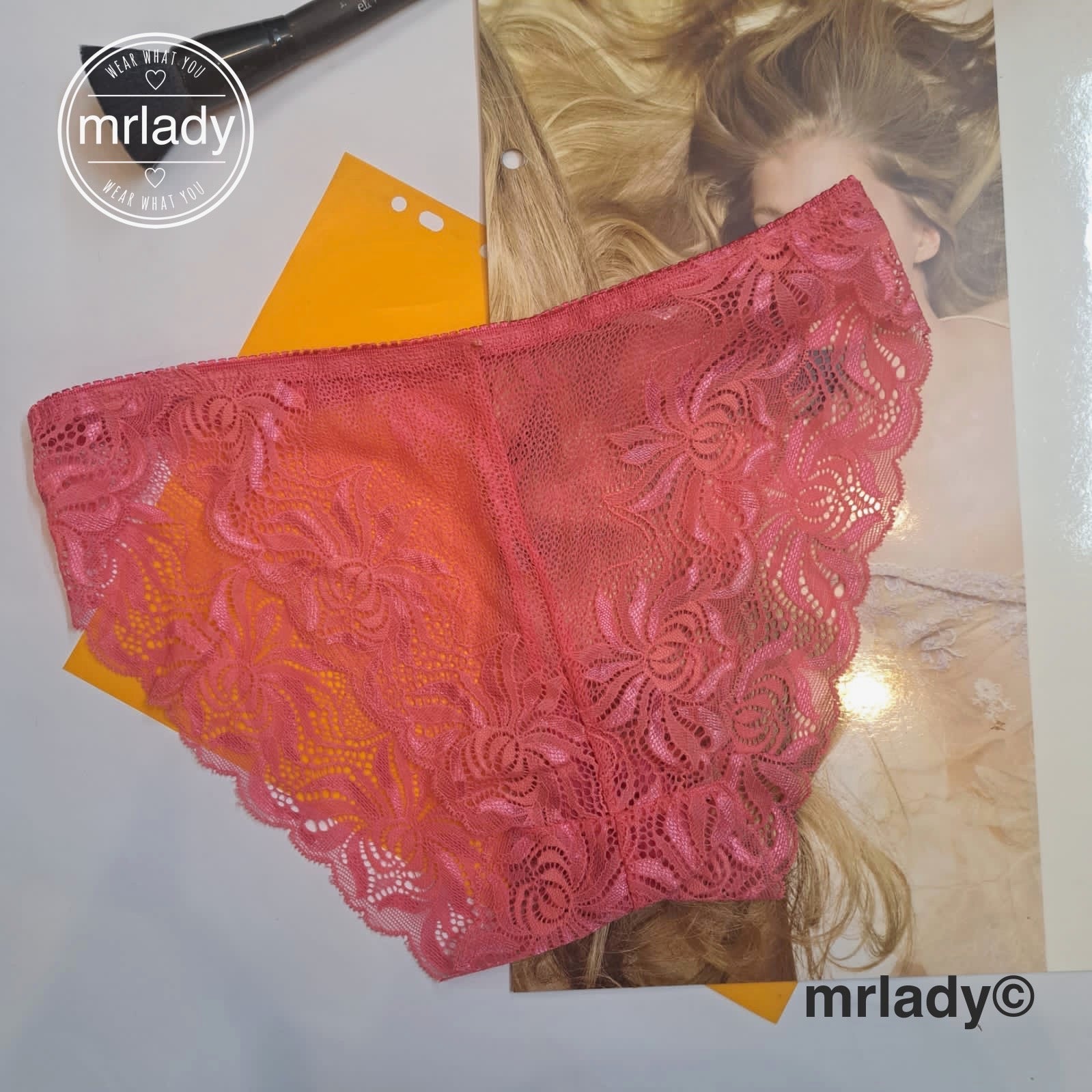 SOFT NET SIDE FLOWER PANTY