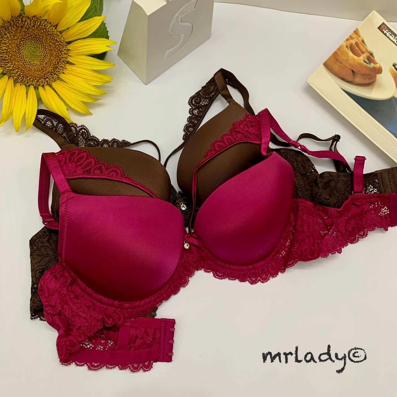WILD EYE PUSH UP BRA
