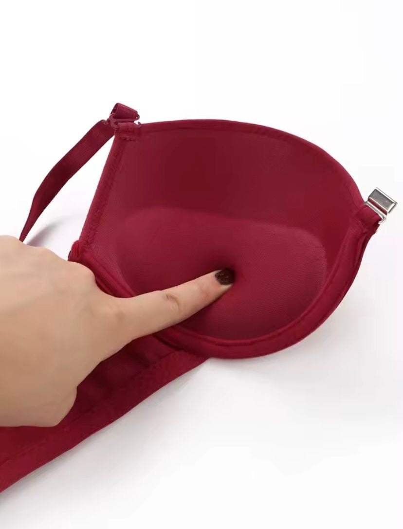NUGGY THIN PAD PUSH UP BRA SET